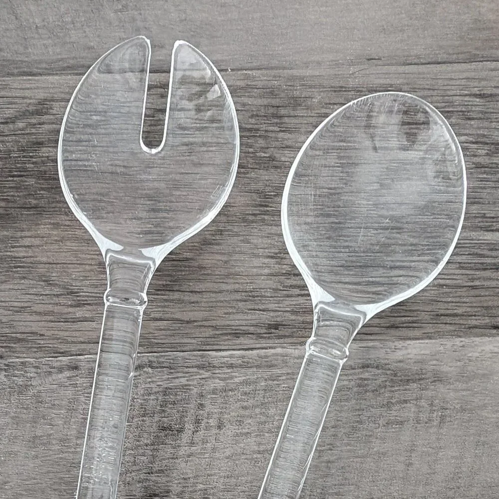 Princess House Acrylic Salad Servers